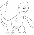 Pokemon Charmeleon coloring page