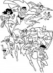 All Heroes coloring page