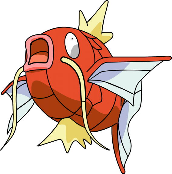 Disegno di Pokemon Magikarp da colorare