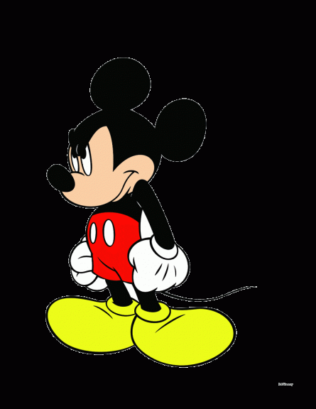 Disegno di Mickey incazzato da colorare