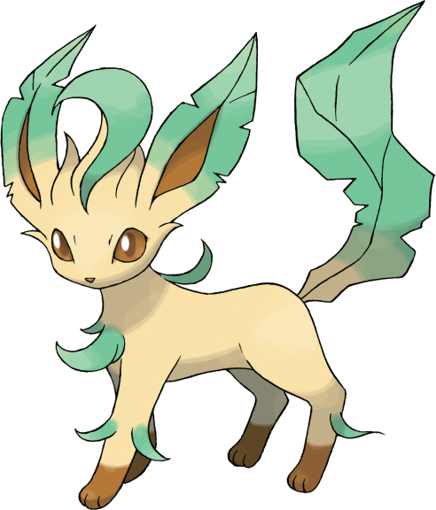 Disegno di Pokemon Leafeon da colorare