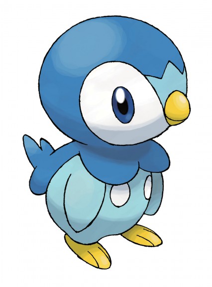 Disegno di Pokemon Piplup da colorare