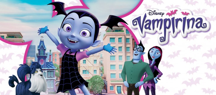 Disegno di Vampirina da colorare