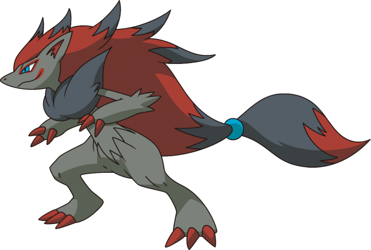 Disegno di Pokemon Zoroark da colorare