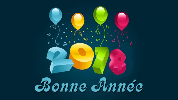 Bonne année 2018