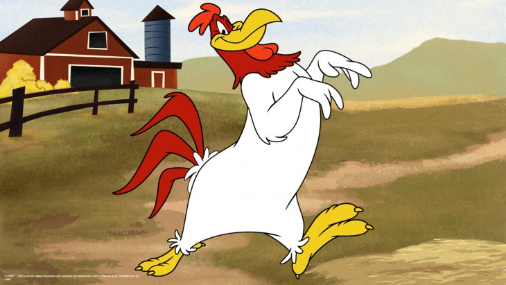 Disegno di Charlie il gallo dei Looney Tunes da colorare