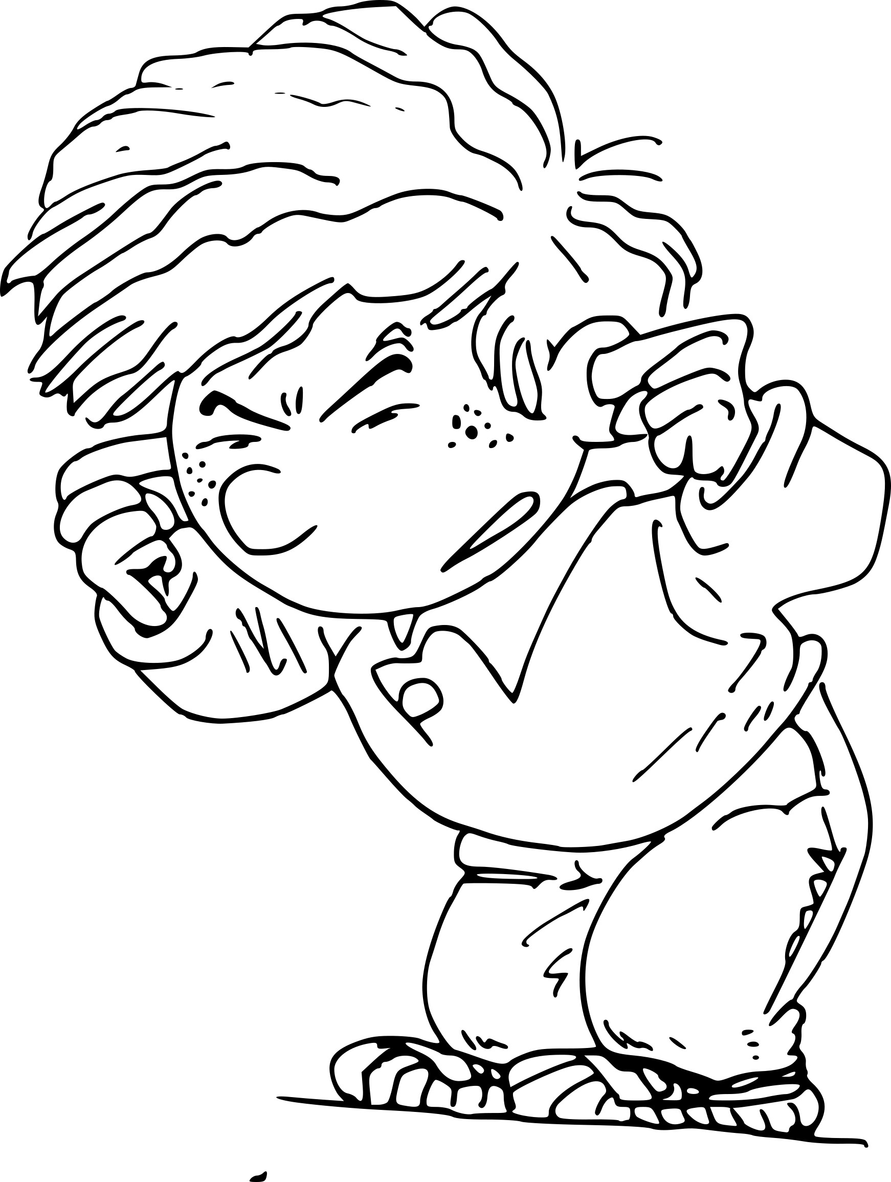 Cedric coloring page