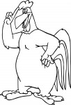 Charlie The Rooster From Looney Tunes coloring page