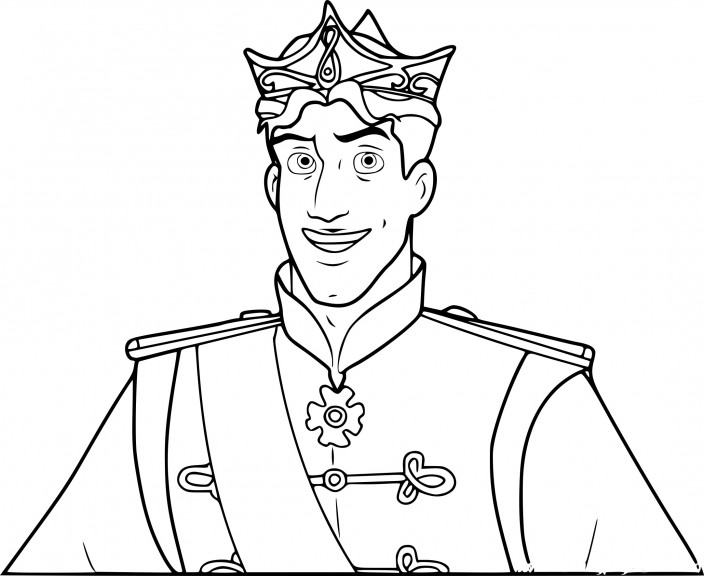 Prince Naveen coloring page