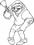 Quasimodo coloring page