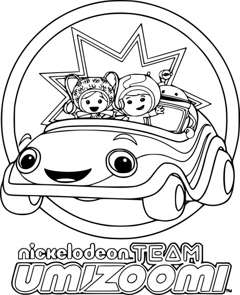 Umizoomi coloring page