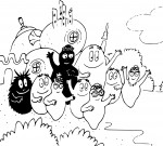 Pagina Di Barbapapà Da Colorare
