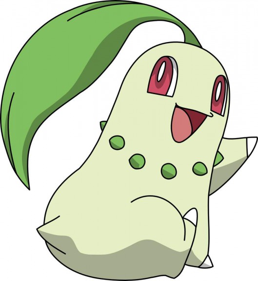 Disegno di Pokemon Chikorita Chikorita da colorare