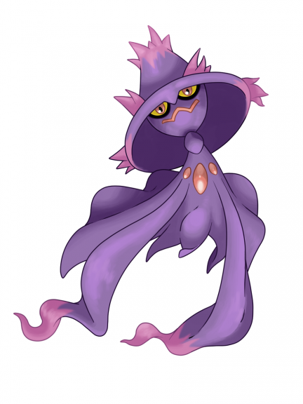 Disegno di Pokemon Mismagius da colorare