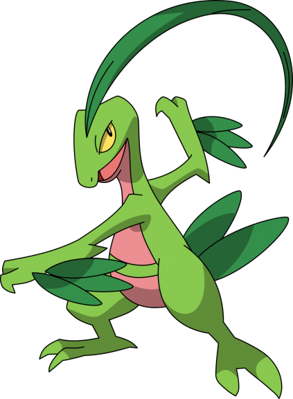 Disegno di Pokemon Grovyle da colorare