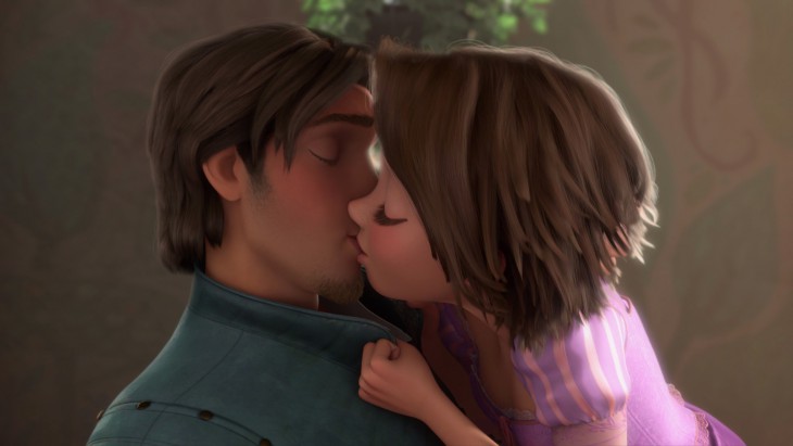 Rapunzel Kisses Flynn